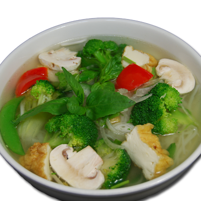 S4. Vegetable and Seafood on Rice or Fried Noodle